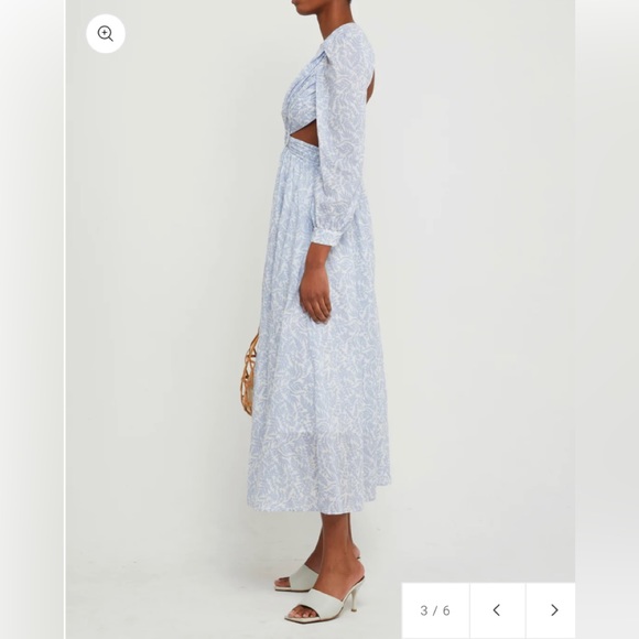 o.p.t Kimia Open Back Dress* - Picture 3 of 6